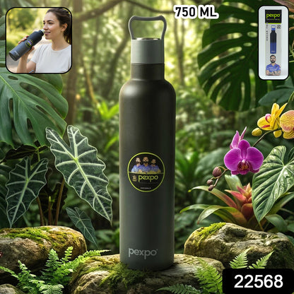Pexpo Oscar Insulated Stainless Steel Water Bottle With Leakproof Lid - 750 Ml