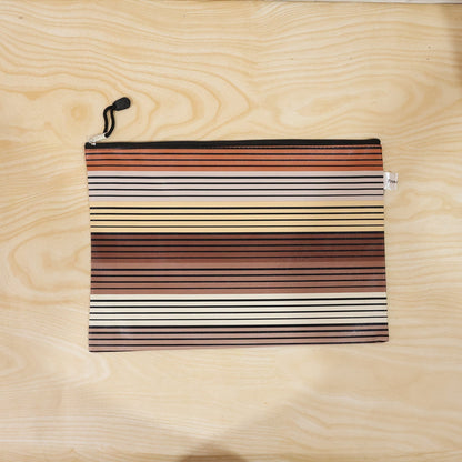 Zipper Document Pouch  Waterproof A4 File Organizer For Office  School