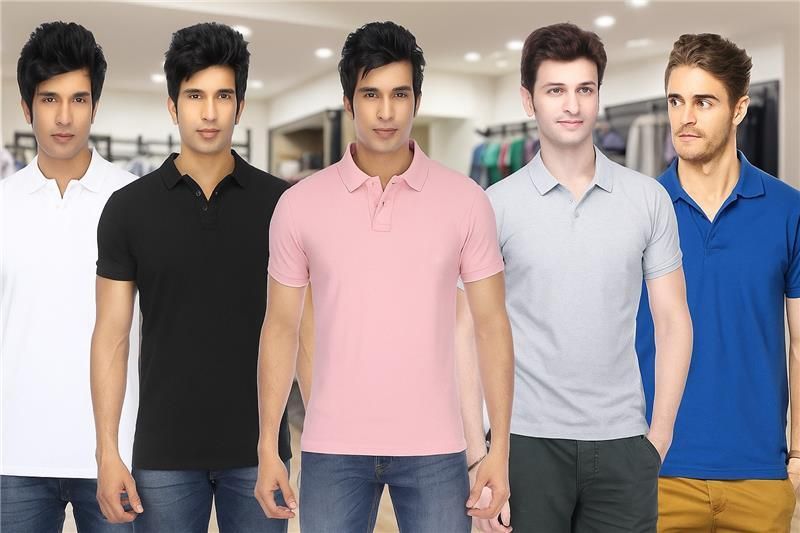 Pack of 5 Polo T shirt