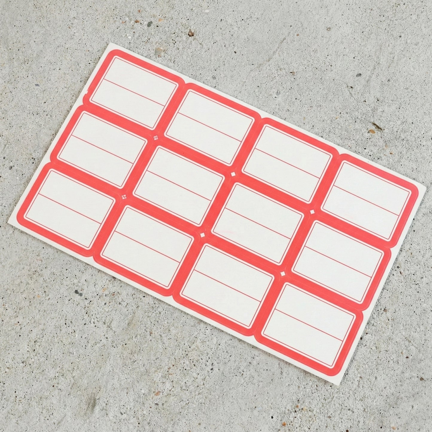1 Sheets Self-adhesive Label Stickers