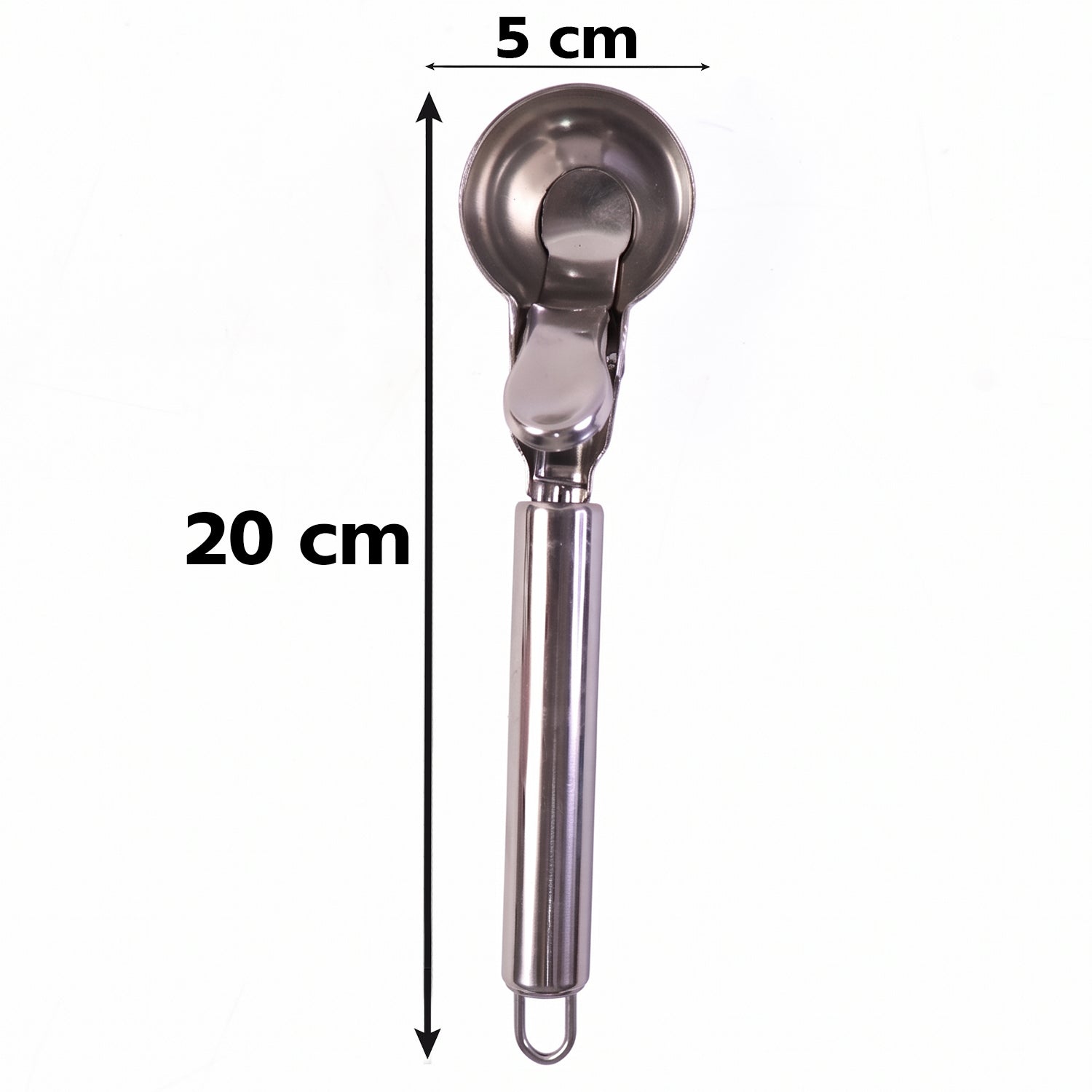 Stainless Steel Trigger Release Ice Cream Scoop Cookie Dough Scooper (1 Pc)