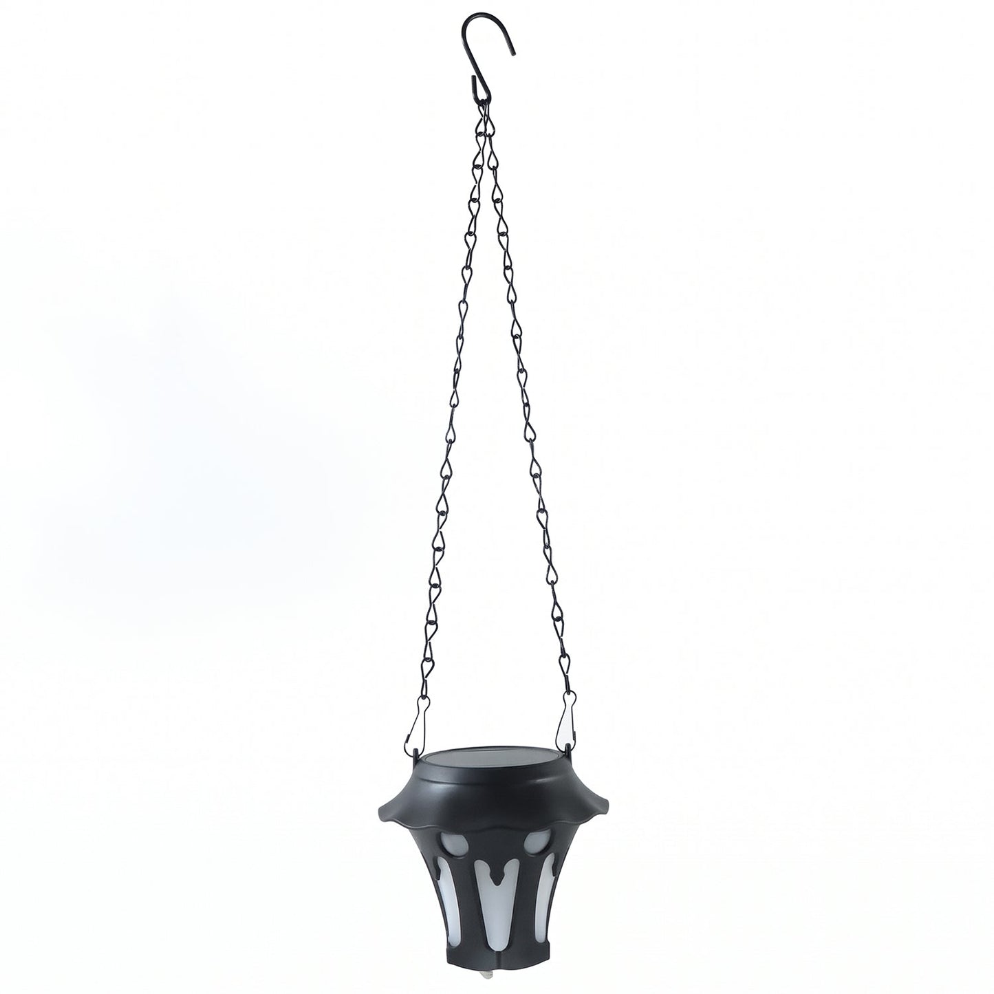 Solar Powered Outdoor Hanging Lantern For Garden Patio And Balcony Decor (1 Pc)