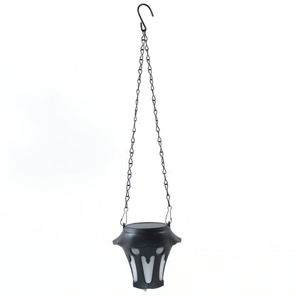 Solar Powered Outdoor Hanging Lantern For Garden Patio And Balcony Decor (1 Pc)