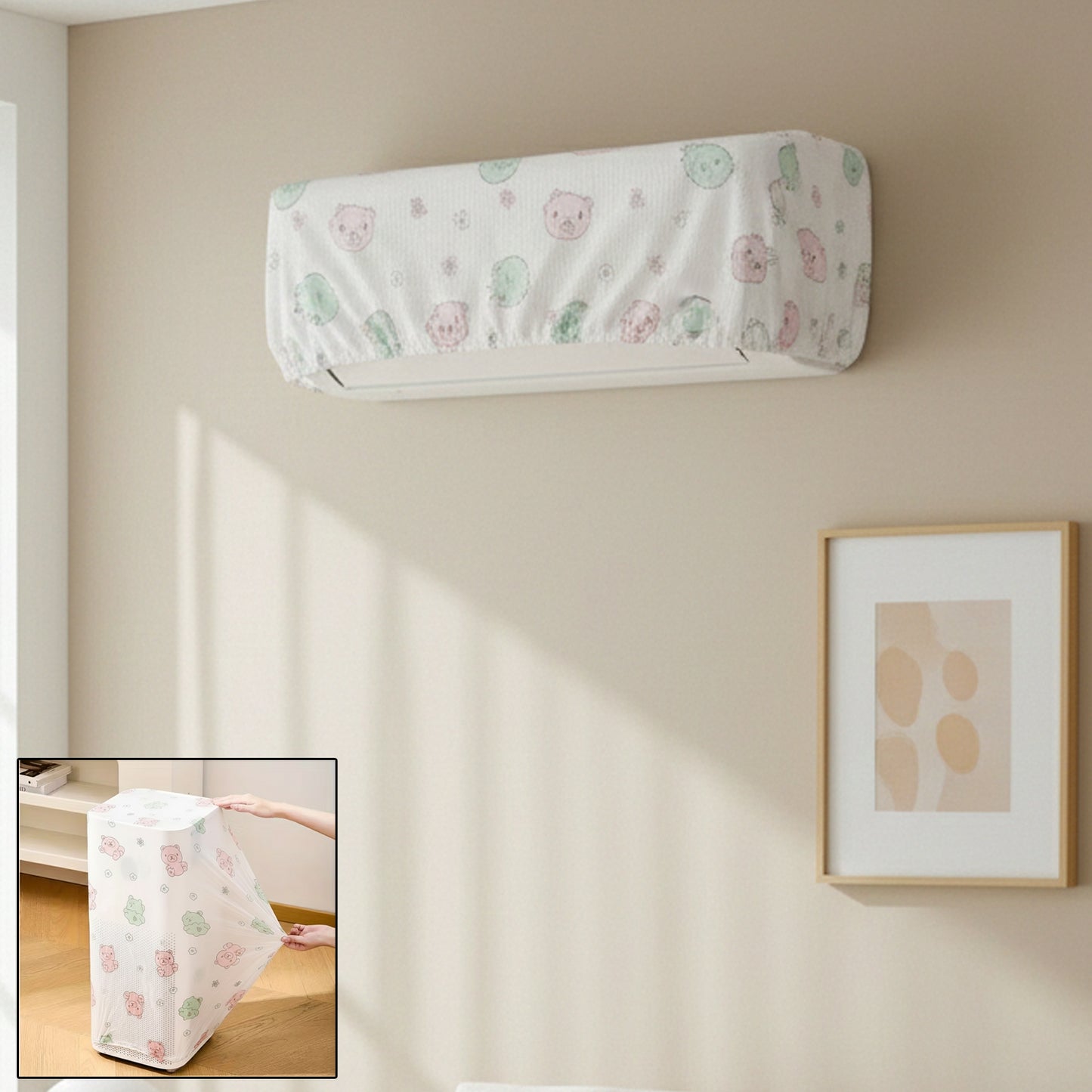 B-grade Reusable Split Air Conditioner Dust Protection Cover