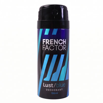 French Factor Lust Blue Deodorant Body Spray (1 Pc 150 Ml)