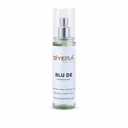 Blu De Fragrance Mist Body Spray Enriched With Aloe Vera Gel (100 Ml)