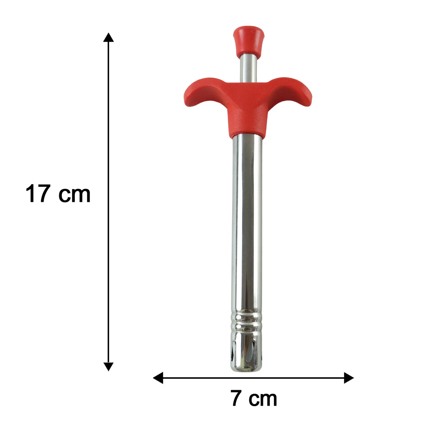 Apex Stainless Steel Gas Lighter With Trigger Grip For Kitchen Stove (1 Pc)