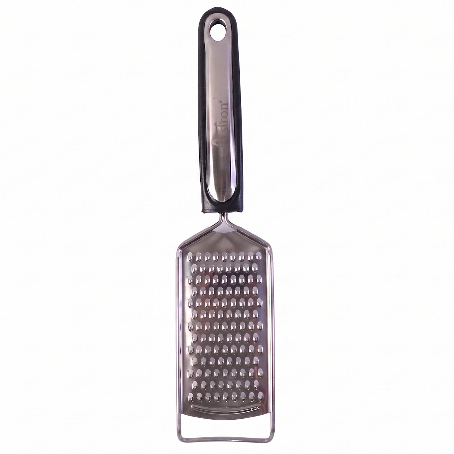 Ss Slim Cheese Grater With Plastic Handle For Vegetables And Lemon Zest (1 Pc)