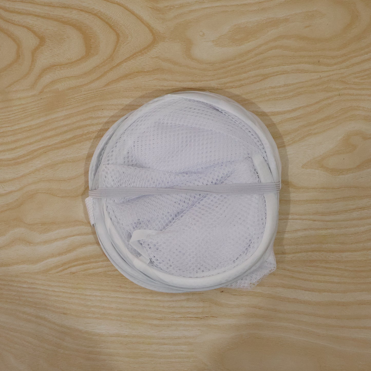 Foldable Laundry Basket Fabric Mesh Clothes Hamper Bag (1 Pc33x33x54cm)