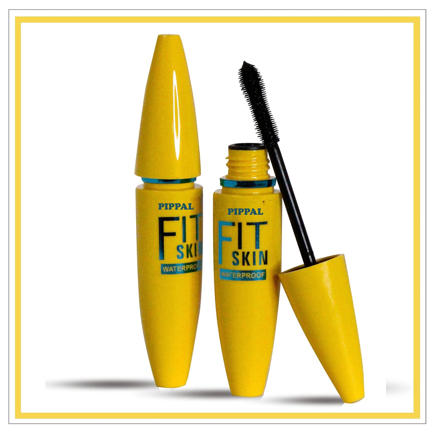 Pippal Fit Skin Mascara with Eyeliner Ultra Volume Volumizing Mascara for Bold And Dramatic Lashes Long Lasting Waterproof 12Gm (Pack of 1)