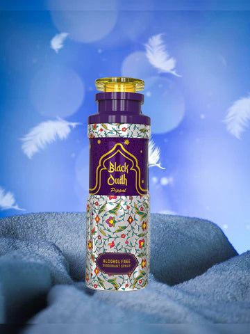 Black Oudh Alcohool Free DeoDorant Spray 200ml and Blue Star Concentrated Attar(Pack of 1)