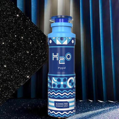H2O Alcohol Free DeoDorant Spray 200ml and H2O Concentrated Attar(Pack of 1)