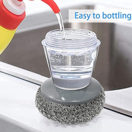 Soap Dispensing Palm Scrubber