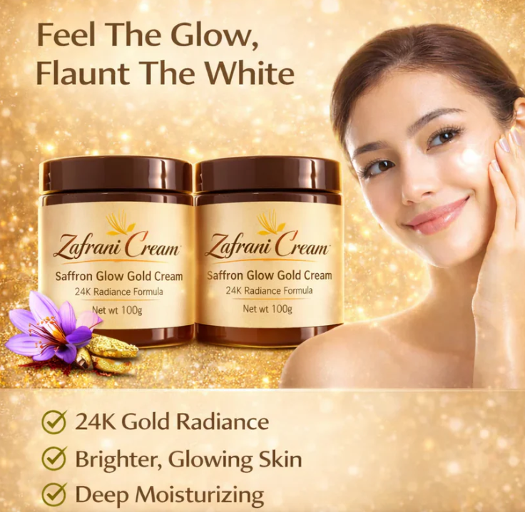 Drpshippr Magic Glow Gold & White Body Cream pack of 2, featuring luxurious gold and white formulas in sleek containers.