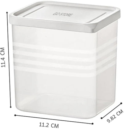 Dropdash unbreakable kitchen storage basket, religious and spiritual-themed, set of 6, durable plastic containers for organization.