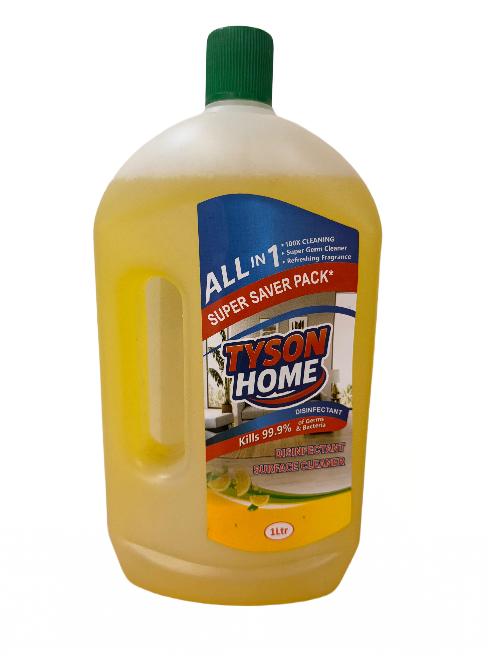 Drpshippr Tyson Floor Cleaner 1 Litre bottle for home and kitchen cleaning, with a label showing the product and brand details.
