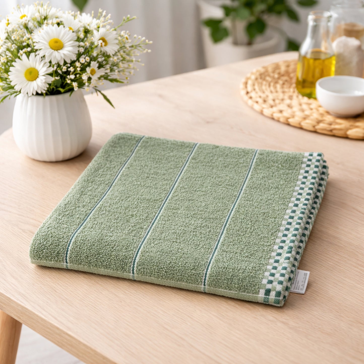 Multipurpose Soft Cotton Bath Towel (1 Pc 76x34 Cm)