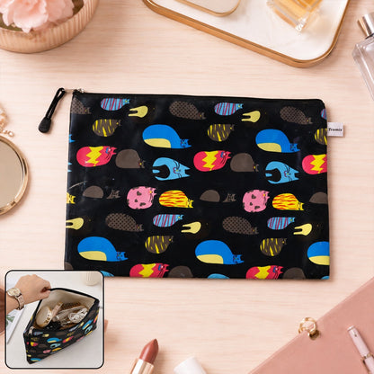 Zip Pouch  Versatile Waterproof Storage Organizer For Travel