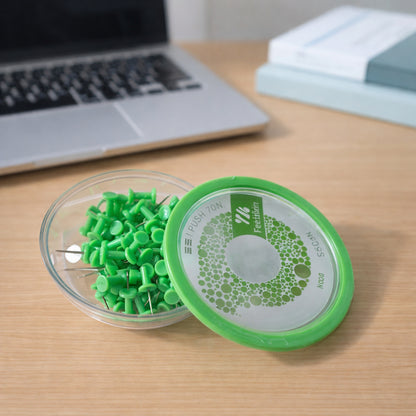 Heavy-duty Plastic Head Push Pins Set (70 Pcs Set)