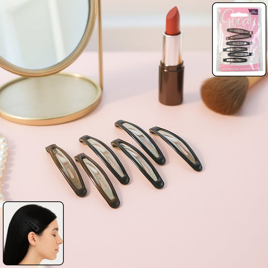 Set of six Wukusy hair clips for women and girls, featuring colorful, versatile hair accessories for everyday styling.