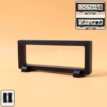 Clear jewelry display box from Wukusy, 23x9 cm, ideal for organizing and showcasing necklaces, rings, and bracelets.