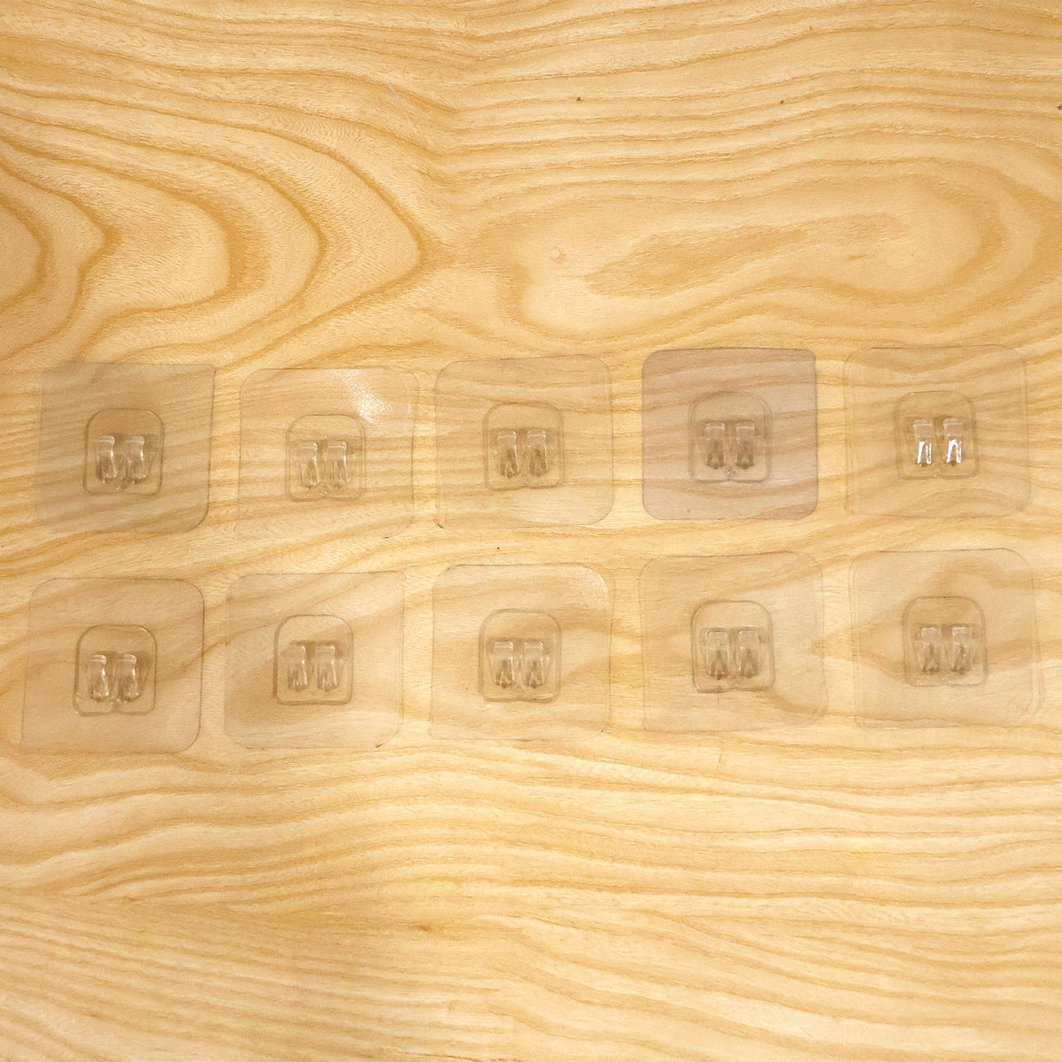 Self Adhesive Transparent Wall Hooks For Kitchen Bathroom And Home Organization