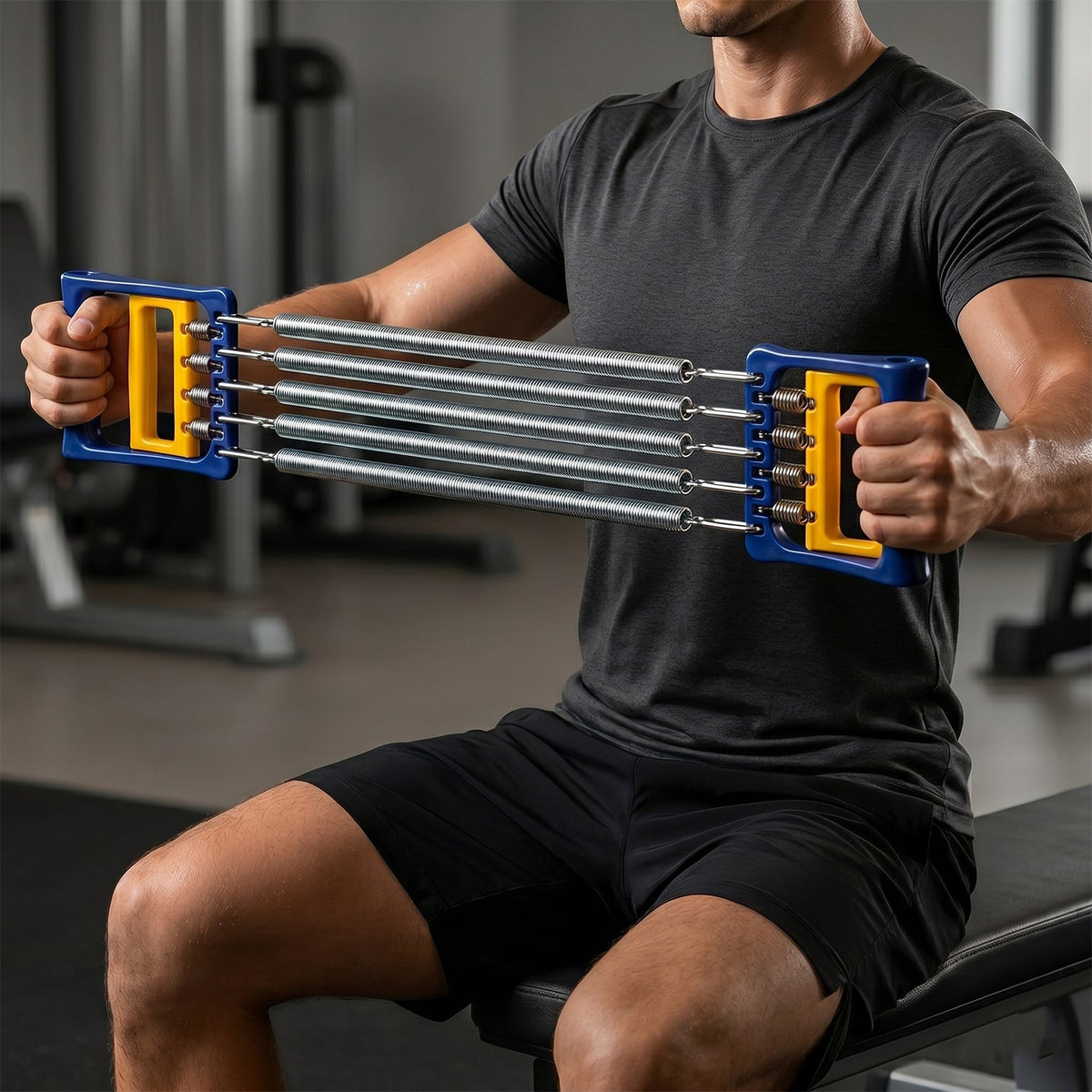 Adjustable Chest Expander  Effective Resistance Training Tool