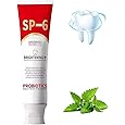 Dropdash Sp-4 probiotic whitening toothpaste pack showing two tubes of natural teeth whitening toothpaste for oral freshness