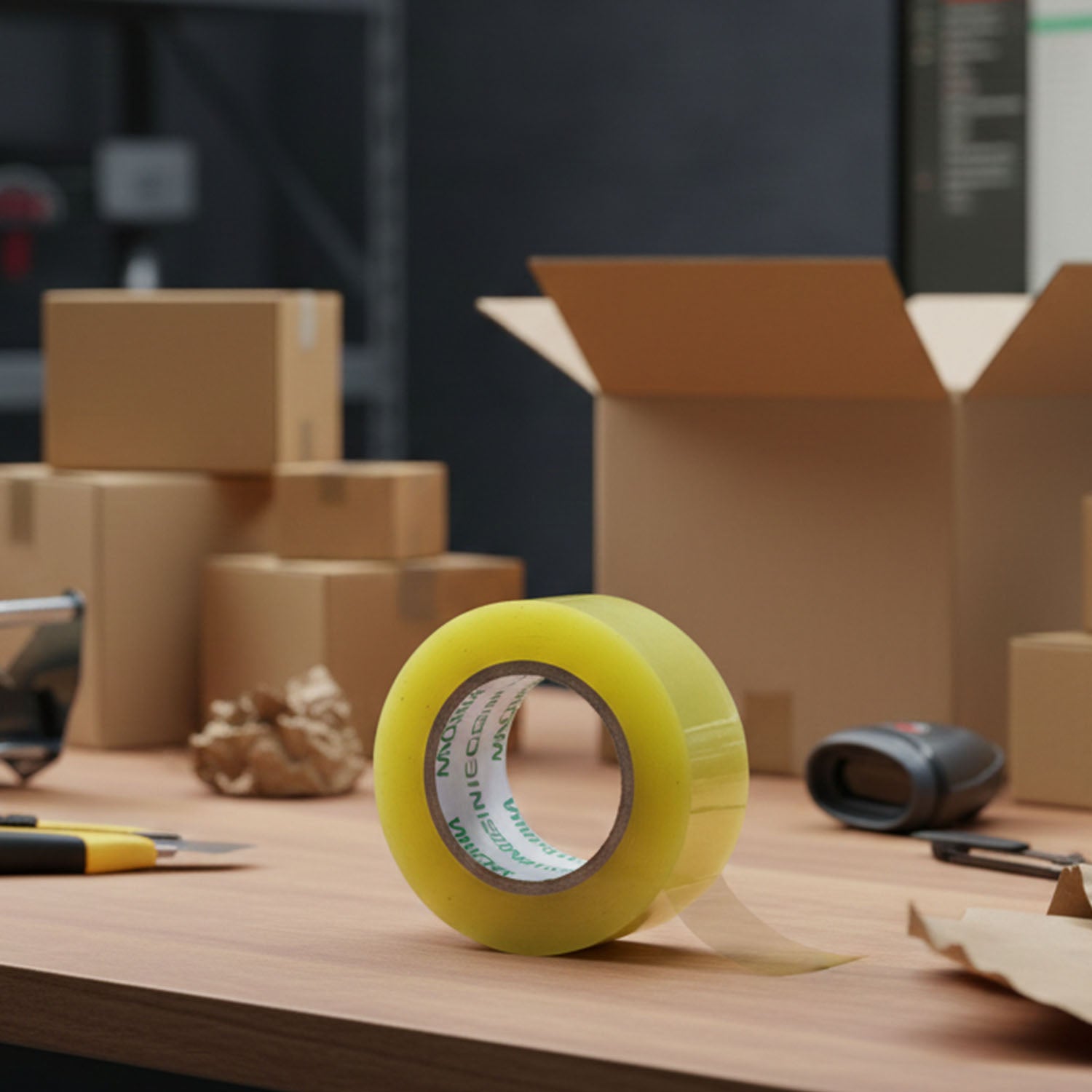 Transparent Packaging Adhesive Tape Roll 125 X 45 Mm