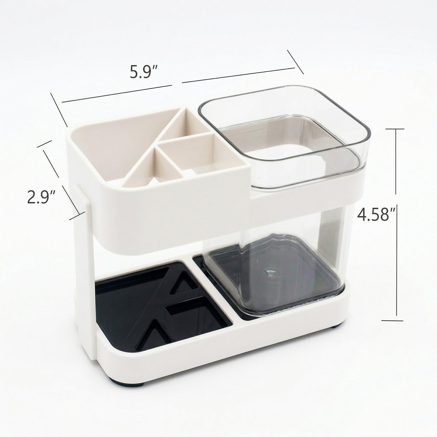 Multipurpose Toothbrush  Toothpaste Stand Holder (1 Set)
