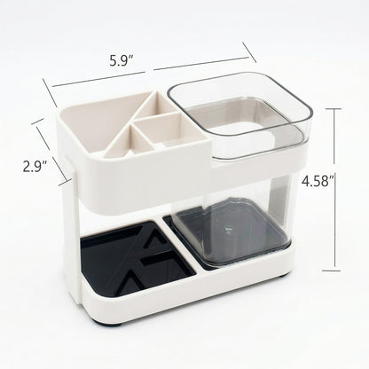 Multipurpose Toothbrush  Toothpaste Stand Holder (1 Set)
