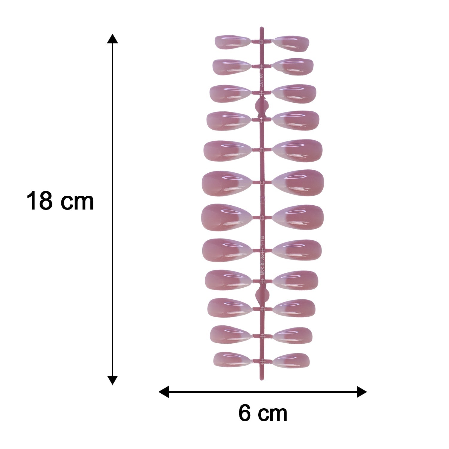 Artificial Nail Tips Set  Elegant French Manicure At Home
