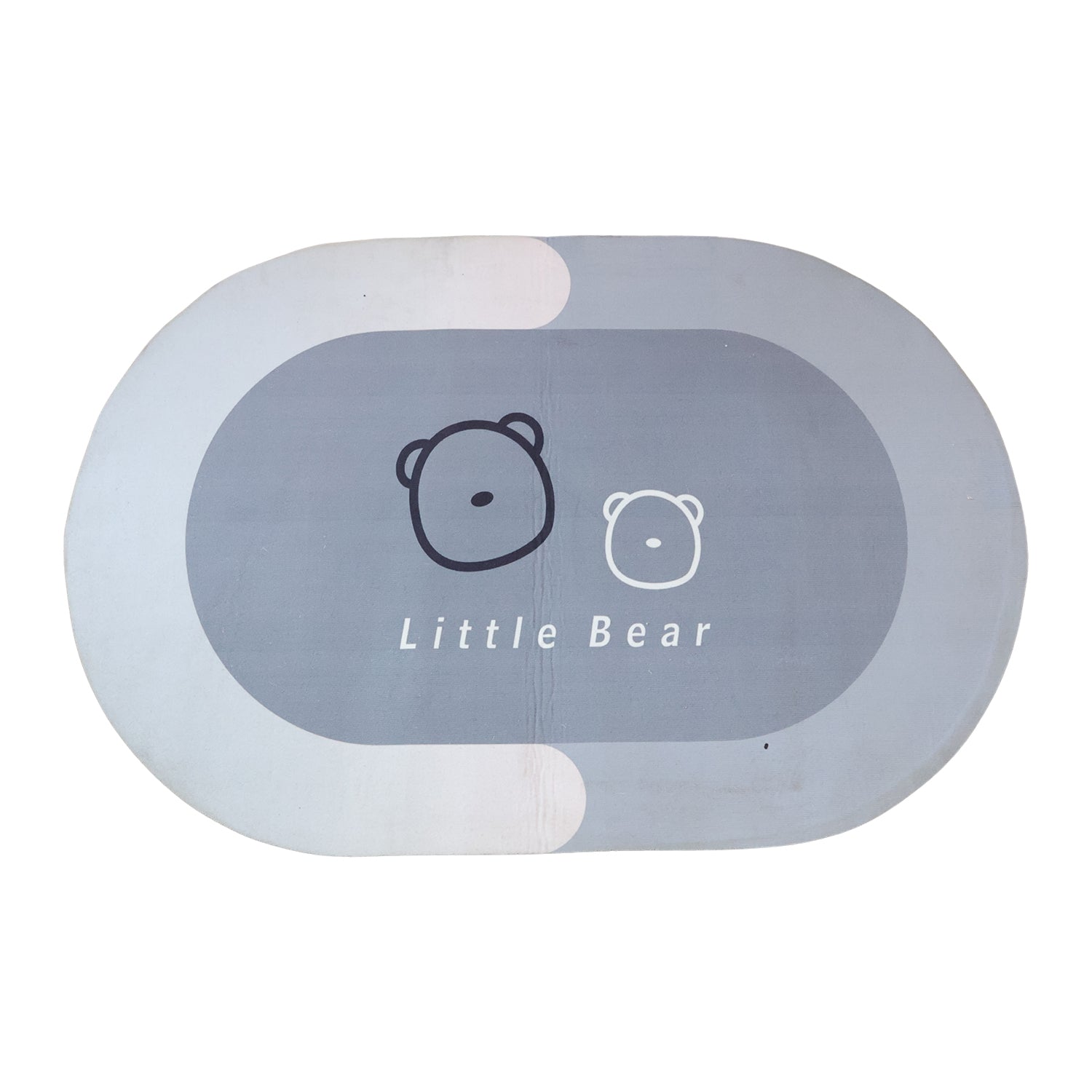Anti Slip Quick Dry Bathroom Floor Mat (89x59 Cm)