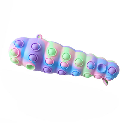 Rainbow Caterpillar Pop It Toy (1 Pc)