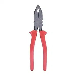 Insulated Lineman Combination Cutting Pliers by 8297, heavy-duty hand tool with insulated handles for electrical work and cutting tasks.