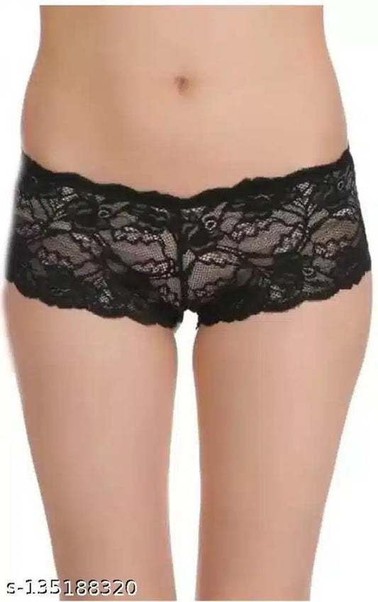 Net Briefs for Women (Black, 9XL)