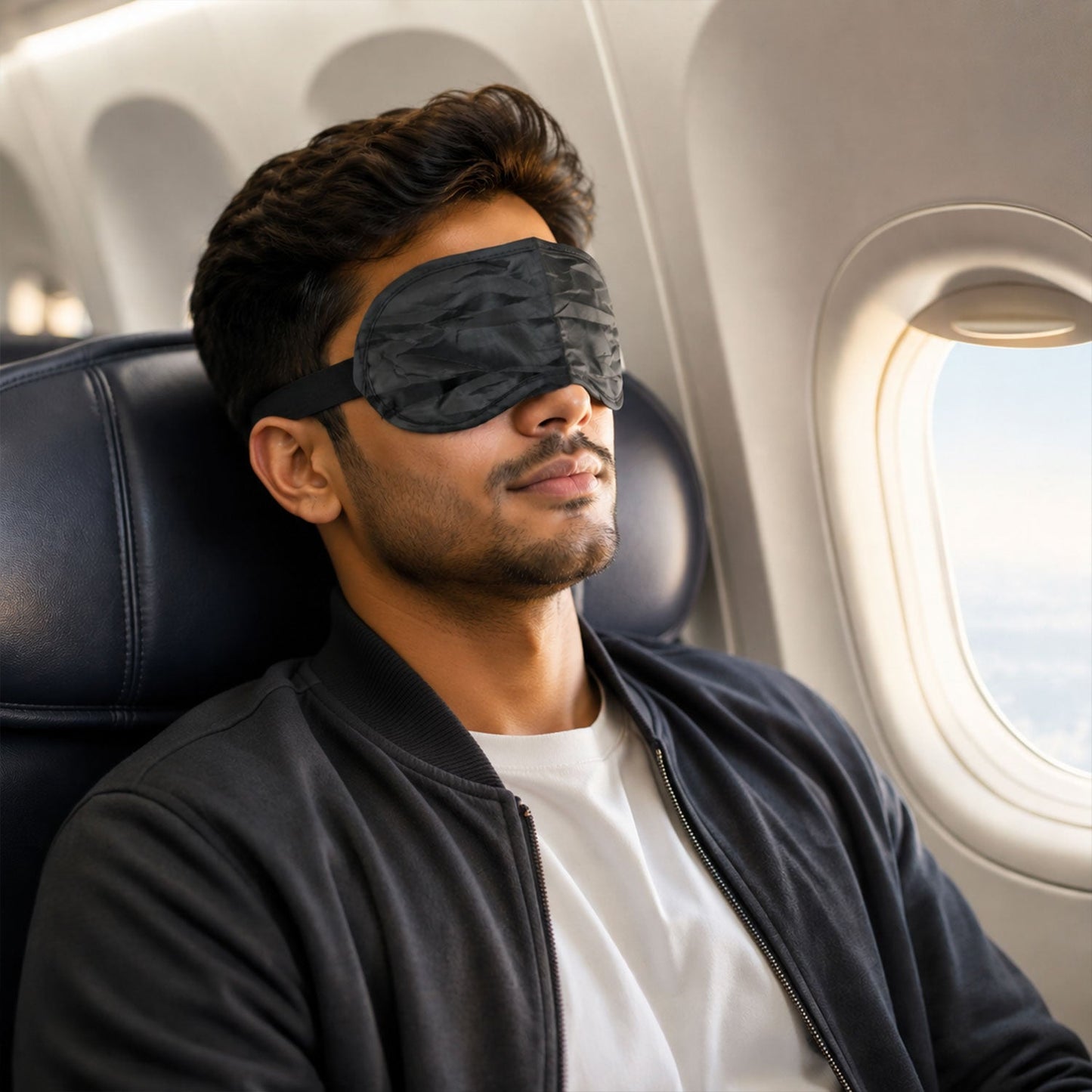 3 In 1 Travel Neck Pillow With Sleep Eye Mask And Ear Plugs (1 Set)