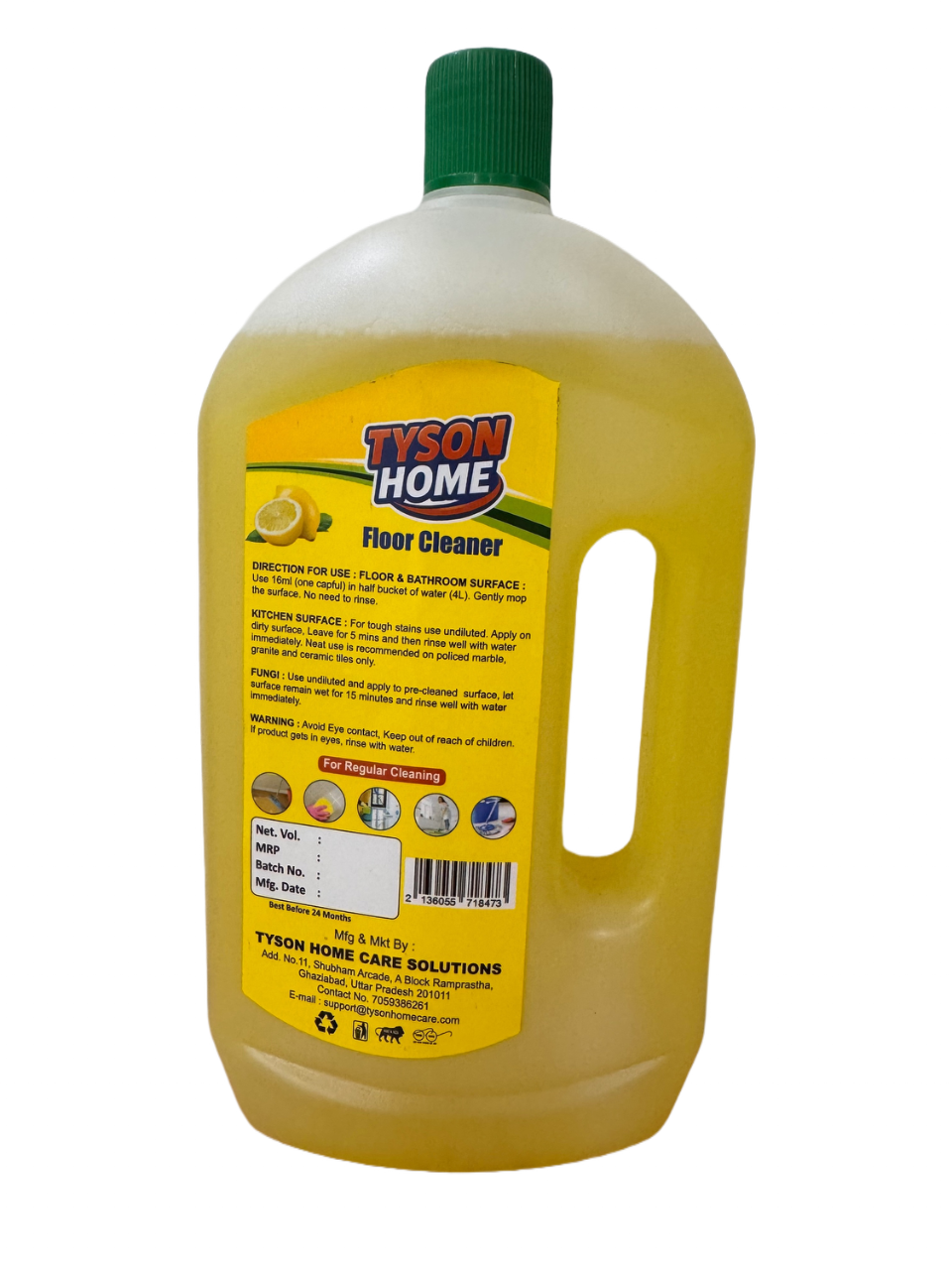 Drpshippr Tyson Floor Cleaner 1 Litre bottle with label, suitable for home and kitchen floor cleaning.