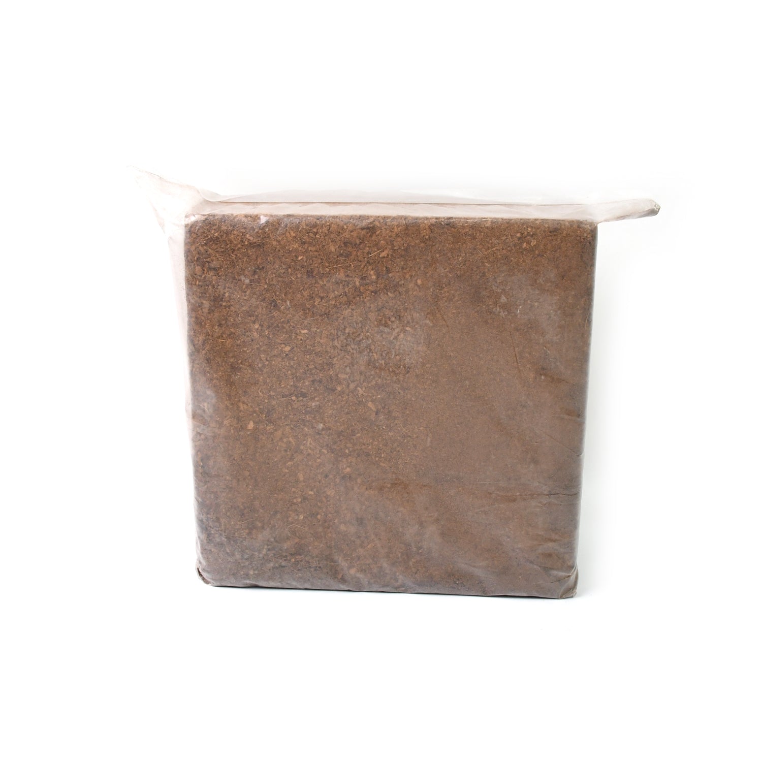 Wukusy cocopeat block organic fertilizer and soil manure for home gardening and potted plants, 1 kg, shown in the image.