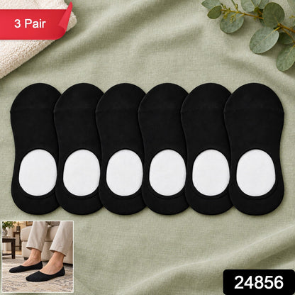 Wukusy invisible low cut loafer socks, 3 pairs, soft fabric, designed for comfortable everyday wear and discreet fit.