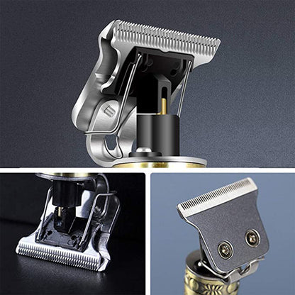 Wukusy 6324 men's hair trimmer with adjustable blade, professional hair clipper and shaver for grooming and styling.