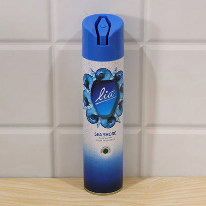 Wukusy Sea Shore room freshener aerosol spray, 224 ml can for home and office use