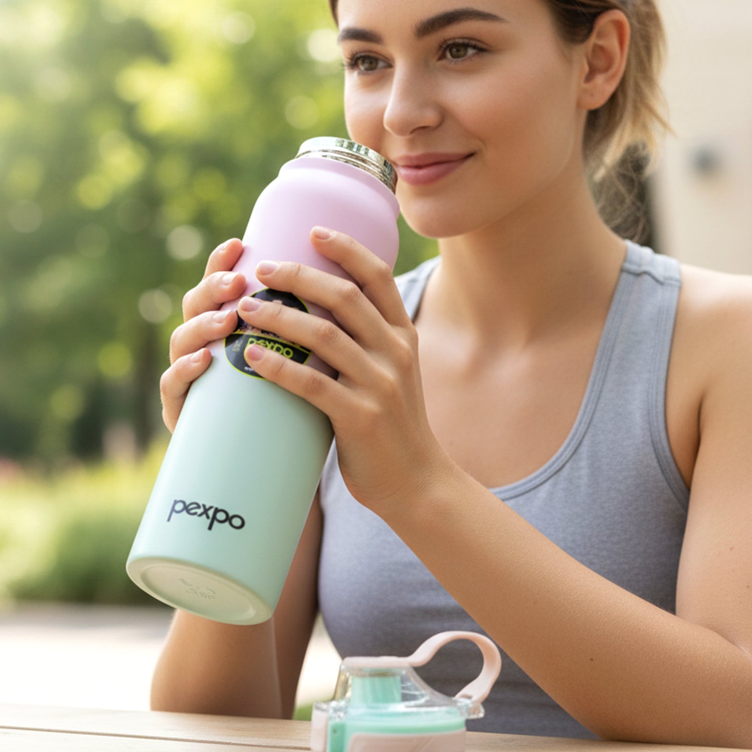 Pexpo Amaze Hot  Cold Insulated Stainless Steel Water Bottle - 1000 Ml