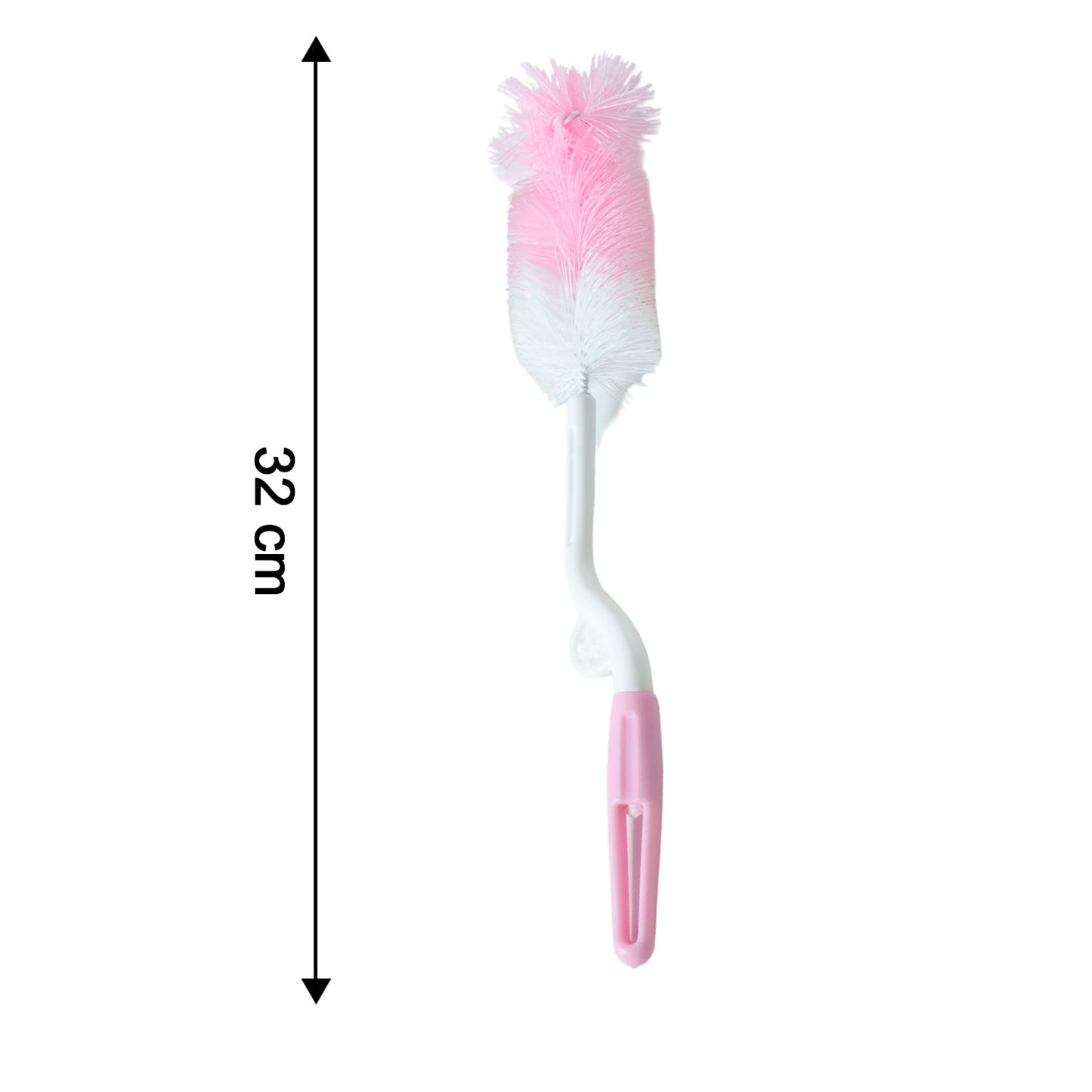 Bottle  Nipple Cleaning Brush With 360 Rotary Handle (1 Pc)