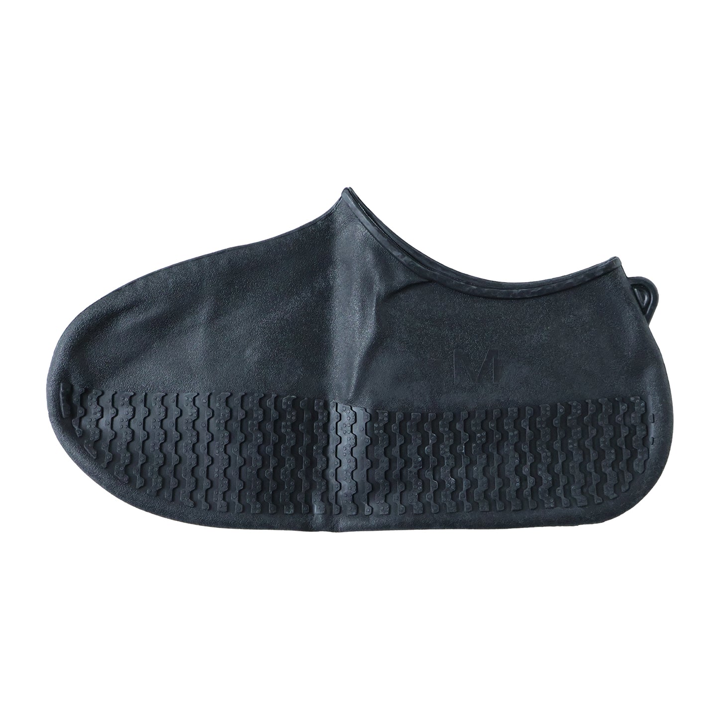 Waterproof Silicone Shoe Cover Black Color (1 Pair Medium Size)