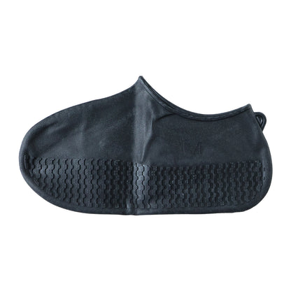Waterproof Silicone Shoe Cover Black Color (1 Pair Medium Size)
