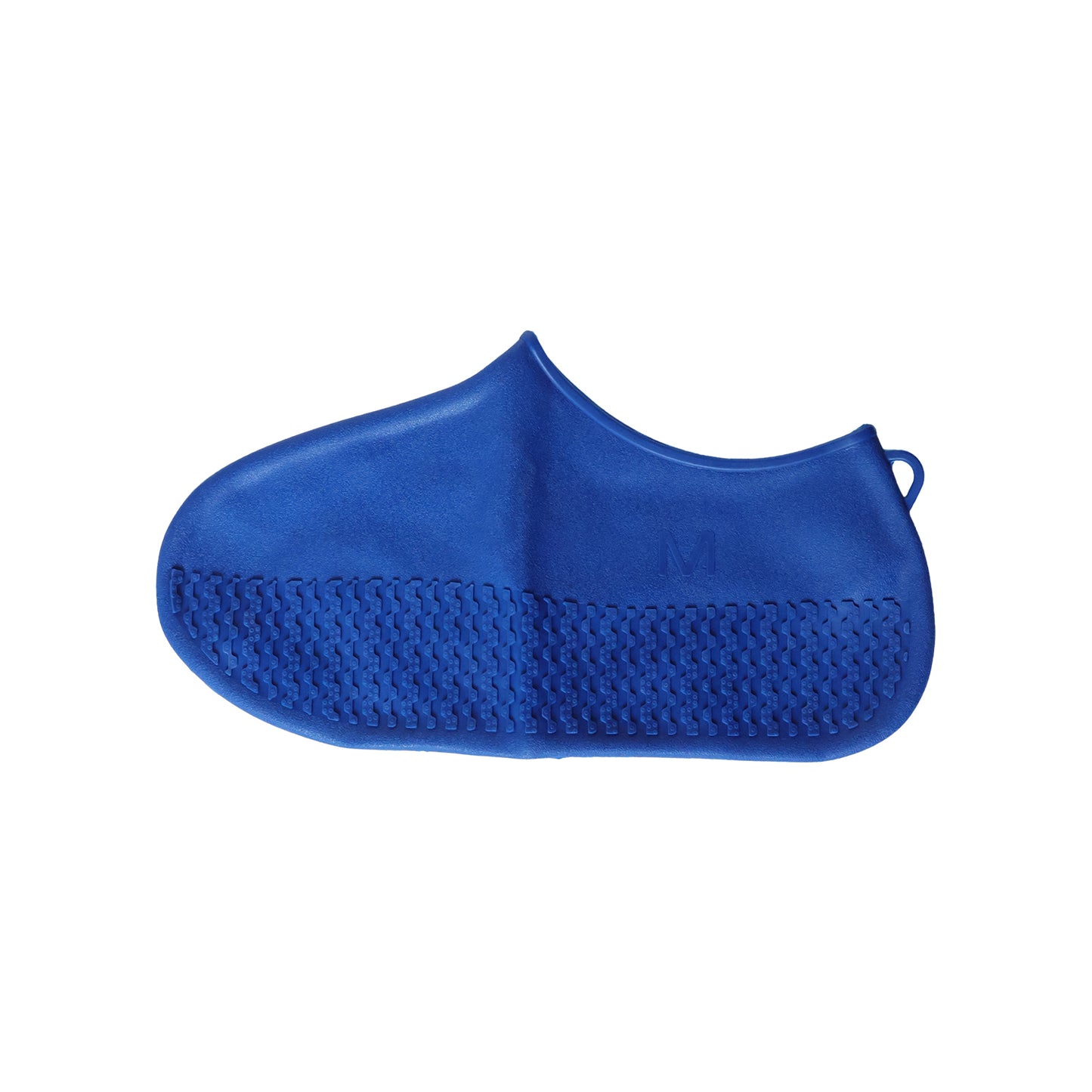 Waterproof Silicone Shoe Cover Blue Color (1 Pair Medium Size)