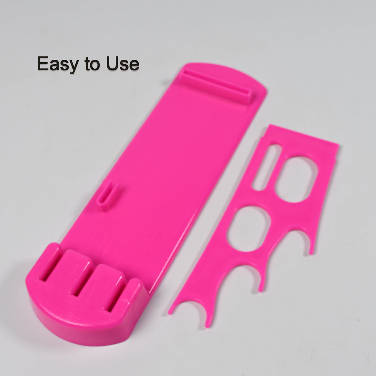 Wukusy plastic kitchen knife stand holding multiple knives, compact and multifunctional kitchen utensil organizer for home use