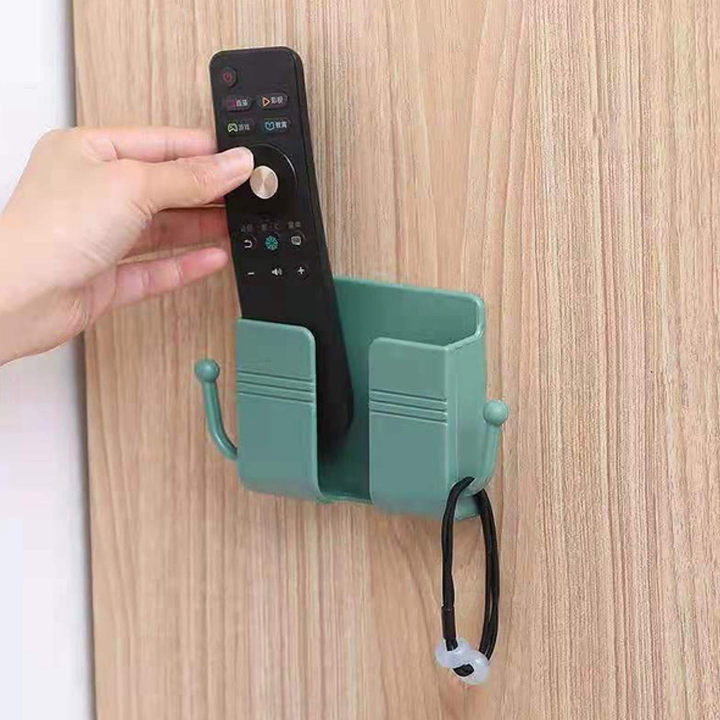 Wukusy 6201 wall-mount mobile stand with hook, used for hanging clothes and items in household and versatile settings