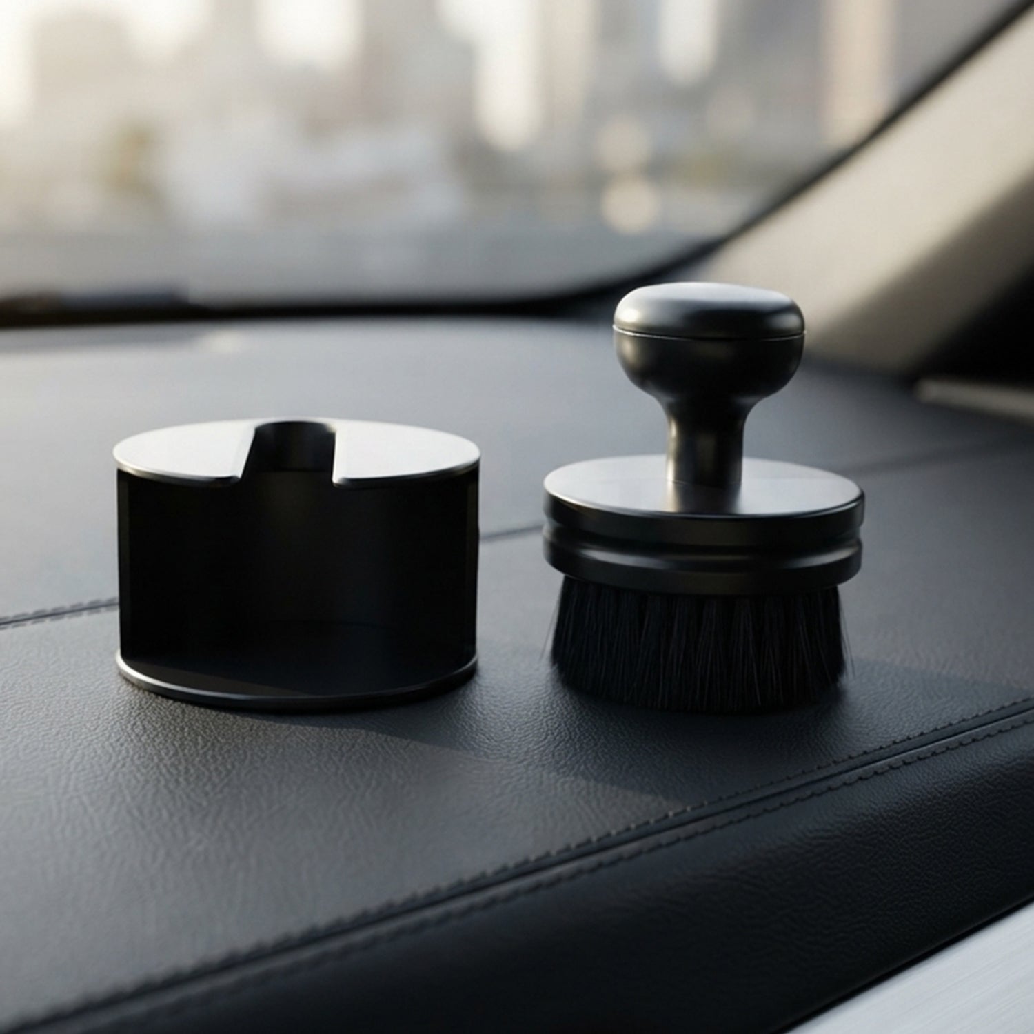 Car Multipurpose Cleaning Brush For Tyre Dashboard And Interior Detailing (1 Pc)